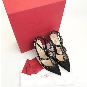 SOLD on IG Valentino Rockstuds Mesh Heels